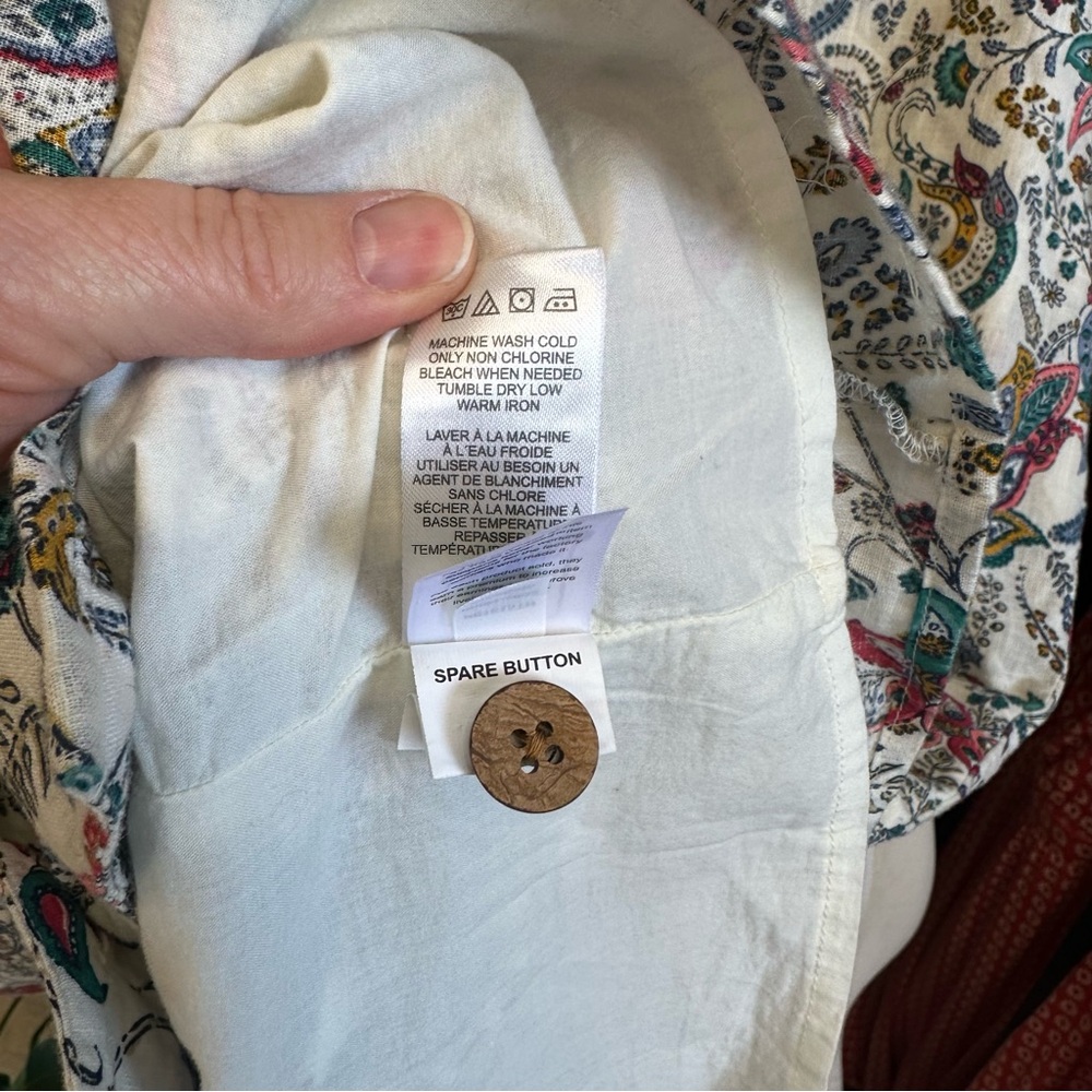 Aventura organic cotton paisley dress - Picture 5 of 8